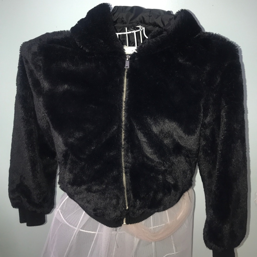 Fuzzy jacket